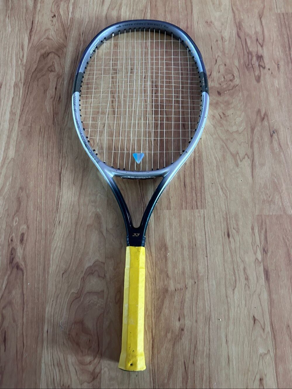 Yonex super RQTI 900 long racket with super size 120 in.² vintage